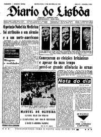 Quinta, 15 de Outubro de 1964 (1ª edição)