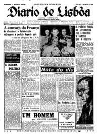 Quinta, 22 de Outubro de 1964