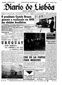 Quinta,  5 de Novembro de 1964