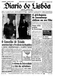 Quinta, 12 de Novembro de 1964