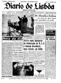 Quarta, 18 de Novembro de 1964 (1ª edição)