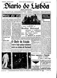 Quinta,  3 de Dezembro de 1964 (1ª edição)