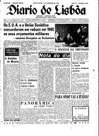 Quarta,  9 de Dezembro de 1964 (2ª edição)