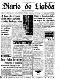 Sábado, 13 de Março de 1965 (1ª edição)