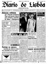 Sábado, 20 de Março de 1965 (1ª edição)