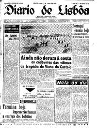 Quinta,  1 de Abril de 1965 (1ª edição)