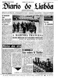 Sábado,  3 de Abril de 1965 (1ª edição)