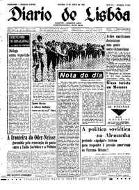 Sábado, 10 de Abril de 1965 (2ª edição)