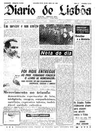 Segunda, 26 de Abril de 1965 (1ª edição)