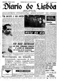 Segunda, 26 de Abril de 1965 (2ª edição)