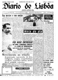 Segunda, 26 de Abril de 1965 (3ª edição)