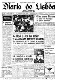 Quarta, 28 de Abril de 1965 (1ª edição)