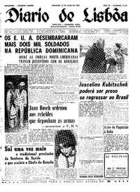 Domingo,  2 de Maio de 1965 (1ª edição)