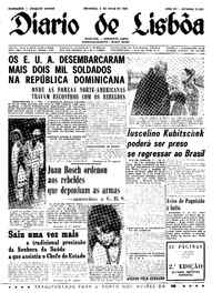 Domingo,  2 de Maio de 1965 (2ª edição)