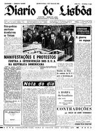 Quarta,  5 de Maio de 1965 (2ª edição)