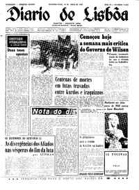 Segunda, 10 de Maio de 1965 (1ª edição)