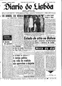 Terça, 18 de Maio de 1965 (1ª edição)