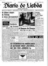 Sábado,  5 de Junho de 1965 (1ª edição)