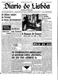 Sábado,  5 de Junho de 1965 (2ª edição)