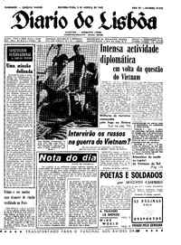 Segunda,  2 de Agosto de 1965 (1ª edição)