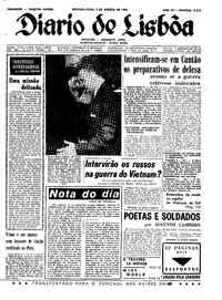 Segunda,  2 de Agosto de 1965 (3ª edição)