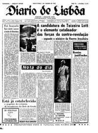 Sexta,  6 de Agosto de 1965 (1ª edição)