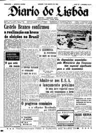 Sábado,  7 de Agosto de 1965 (2ª edição)