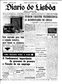 Sábado, 21 de Agosto de 1965 (1ª edição)