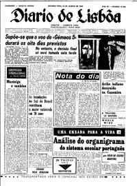 Segunda, 23 de Agosto de 1965 (1ª edição)