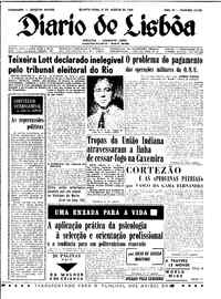 Quarta, 25 de Agosto de 1965 (1ª edição)