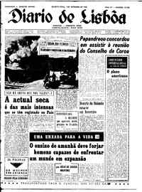 Quarta,  1 de Setembro de 1965 (1ª edição)