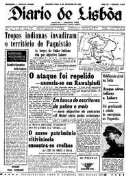 Segunda,  6 de Setembro de 1965 (1ª edição)