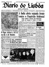 Quarta,  8 de Setembro de 1965 (2ª edição)