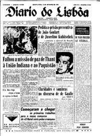 Quarta, 15 de Setembro de 1965 (2ª edição)