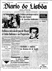 Quarta, 15 de Setembro de 1965 (3ª edição)