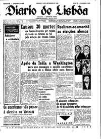 Sábado, 18 de Setembro de 1965 (3ª edição)