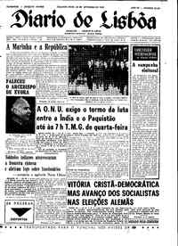 Segunda, 20 de Setembro de 1965 (1ª edição)