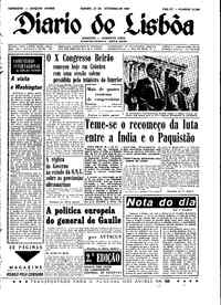 Sábado, 25 de Setembro de 1965 (3ª edição)