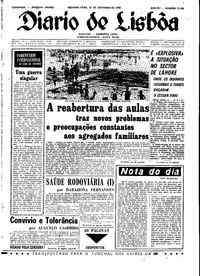 Segunda, 27 de Setembro de 1965 (1ª edição)