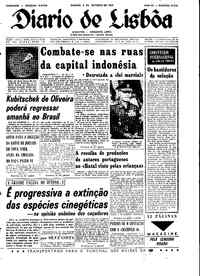 Sábado,  2 de Outubro de 1965 (2ª edição)