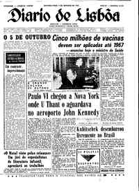 Segunda,  4 de Outubro de 1965 (2ª edição)