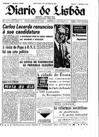 Sexta,  8 de Outubro de 1965 (1ª edição)