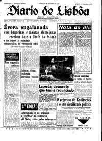 Sábado,  9 de Outubro de 1965 (3ª edição)