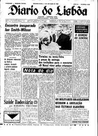 Segunda, 11 de Outubro de 1965 (1ª edição)