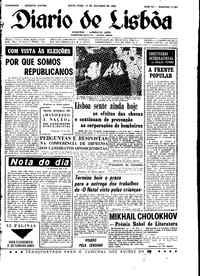 Sexta, 15 de Outubro de 1965 (3ª edição)