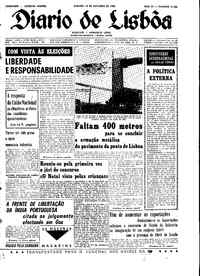 Sábado, 16 de Outubro de 1965 (2ª edição)