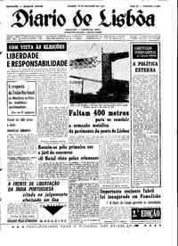 Sábado, 16 de Outubro de 1965 (3ª edição)