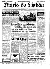 Terça, 19 de Outubro de 1965 (1ª edição)