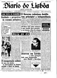 Quarta, 20 de Outubro de 1965 (2ª edição)