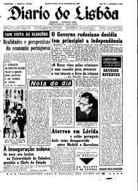 Quarta, 20 de Outubro de 1965 (3ª edição)